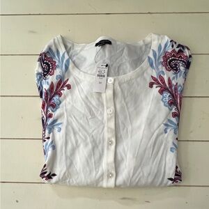 Talbots cotton cardigan